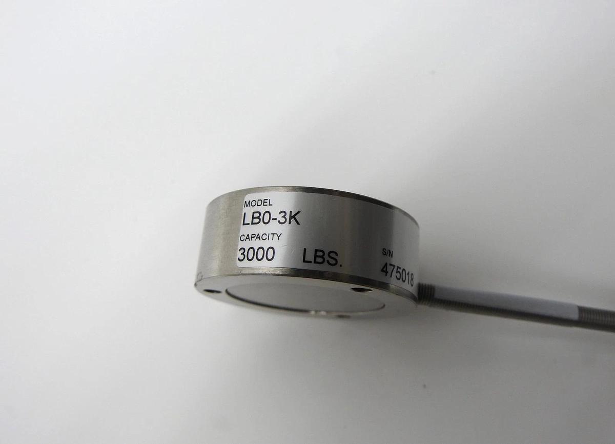 Transducer Techniques LB0-3K Load Cell 856W1.2 Yellow Cable - NEW