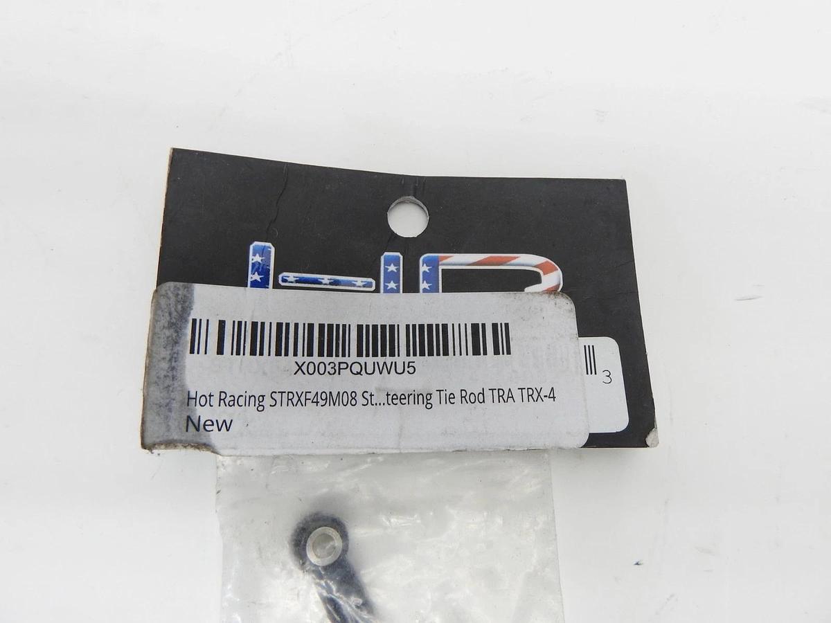 Hot Racing STRXF49M08 Stainless Steel Offset Steering Tie Rod TRA TRX-4 - NEW!