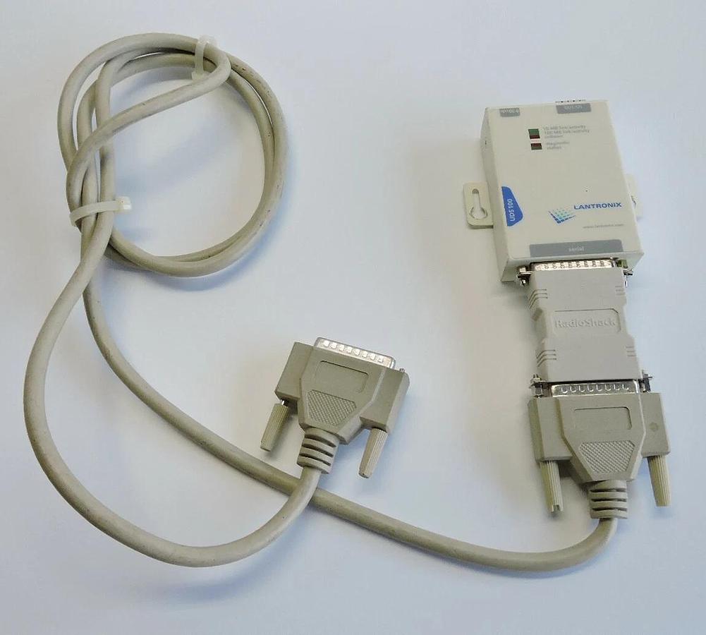 Lantronix UDS100-01 UDS Device Server Serial To Ethernet Connector - NICE!