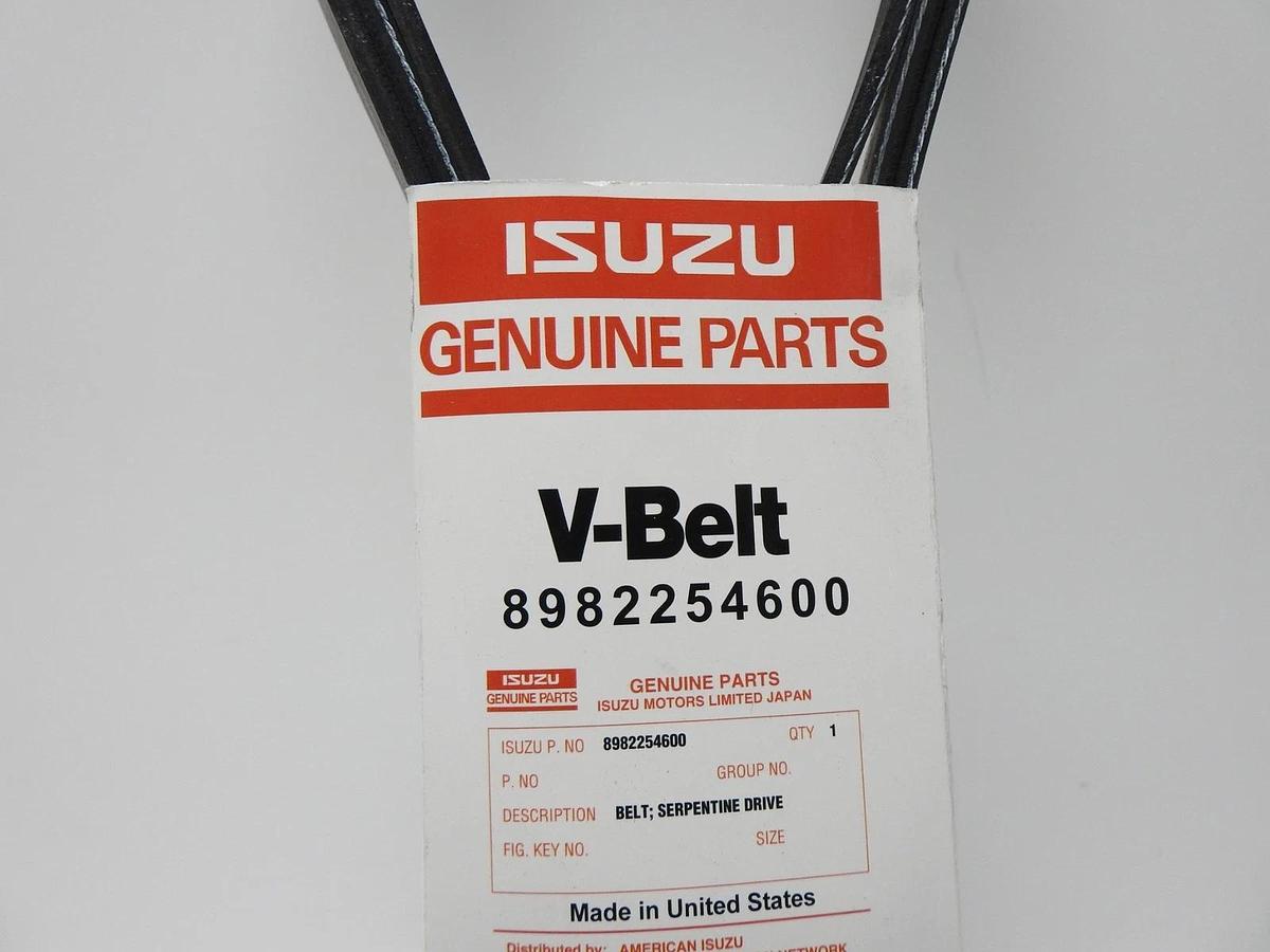 Isuzu Serpentine Belt 8-98225-460-0 Fan Belt OEM GM 98225460 - NEW