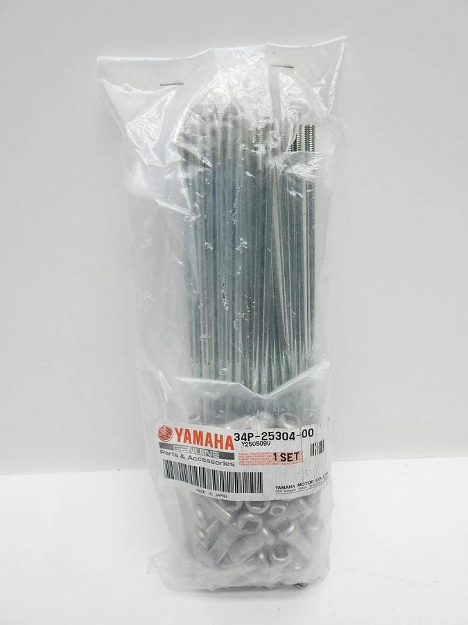 OEM Yamaha Rear Spoke Set 34P-25304-00-00 Fits 2009-2021 Yamaha YZ250F GENUINE
