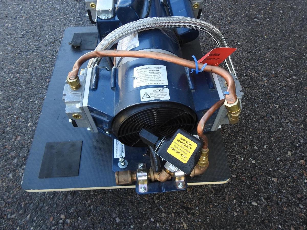 General Air Products OLR915150AC 1 1/2 HP, 915 Gallons Oil-Less Riser Compressor