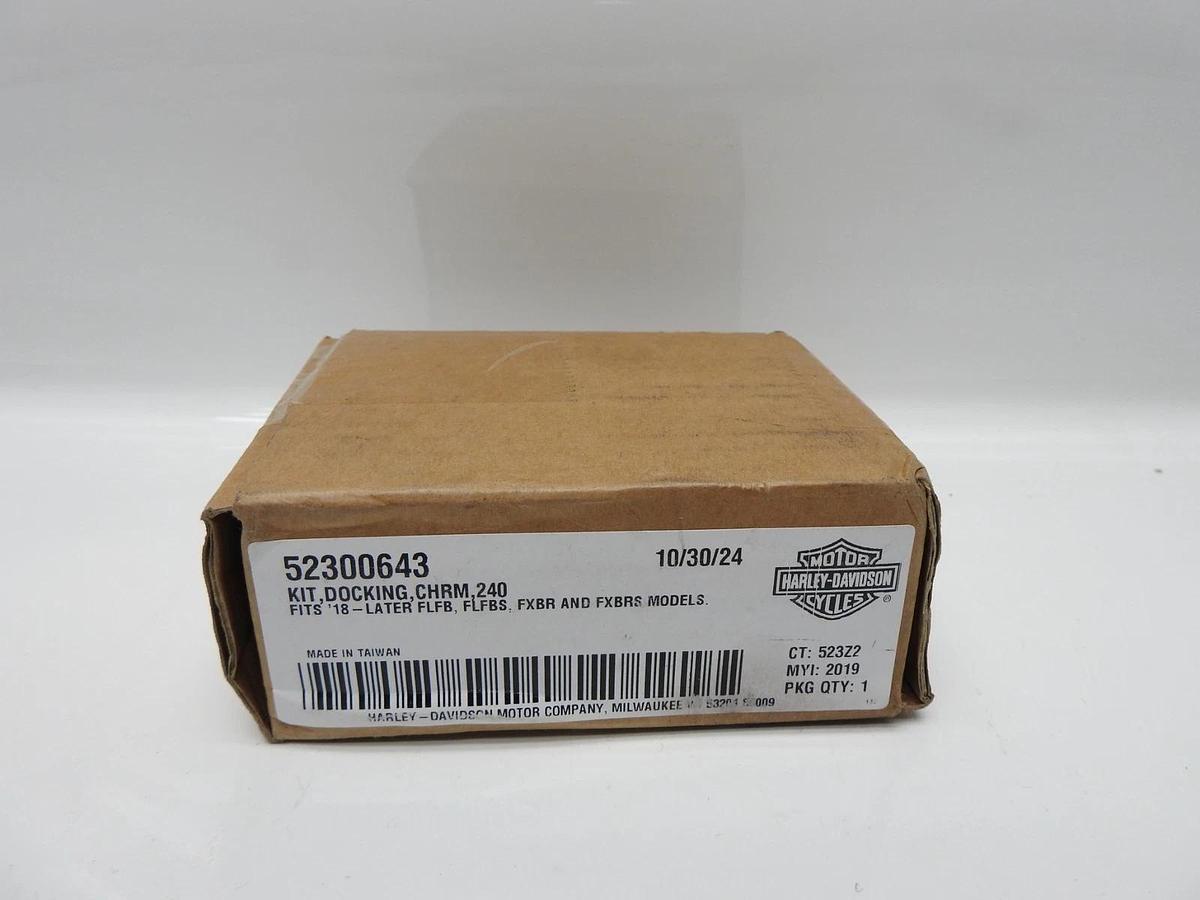 OEM Harley-Davidson Holdfast Chrome Docking Hardware 52300376 Genuine NEW