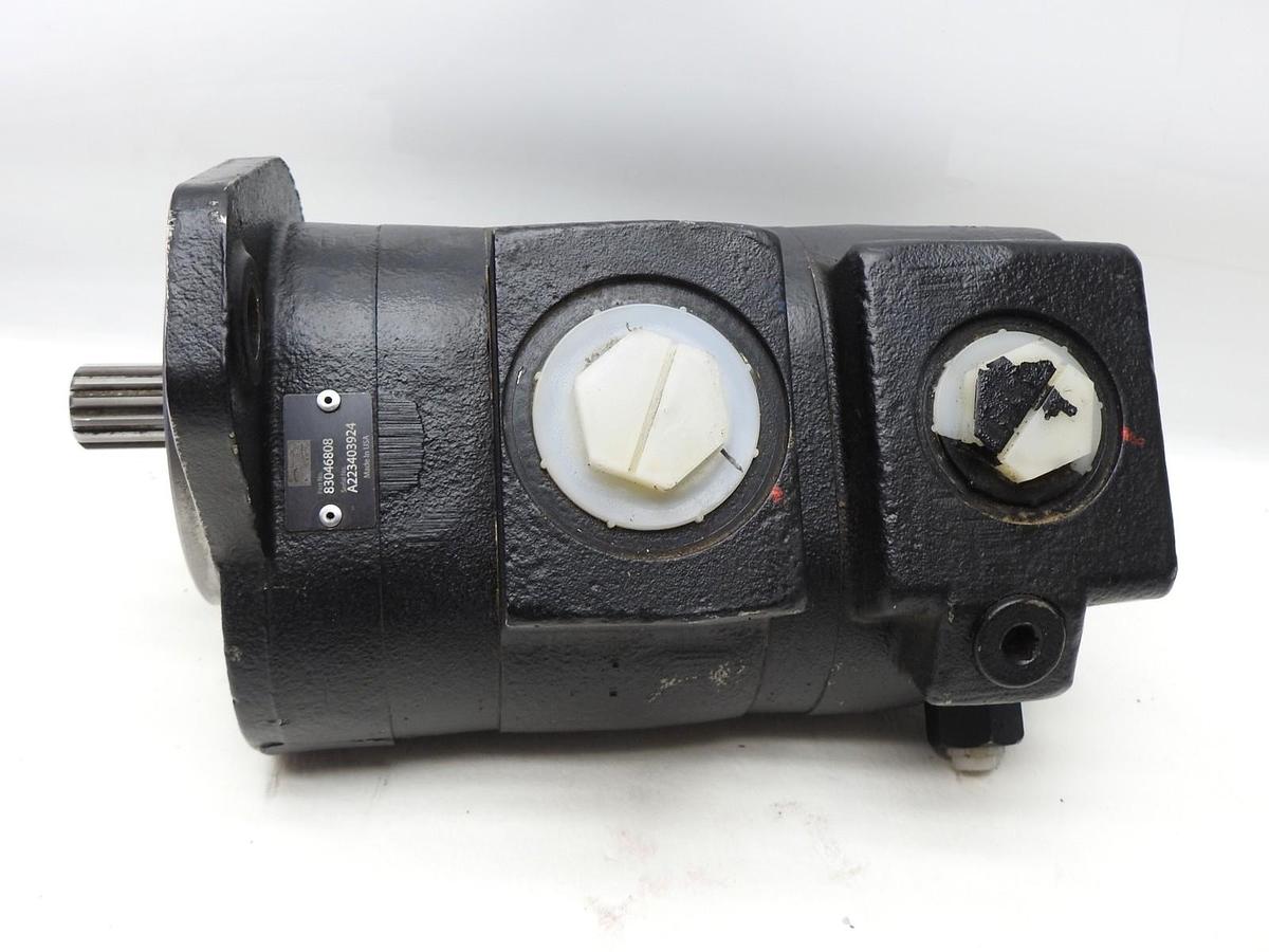 GENUINE Danfoss 83046808 Hydraulic Gear Pump - LH Dual Displacement DE2L Series