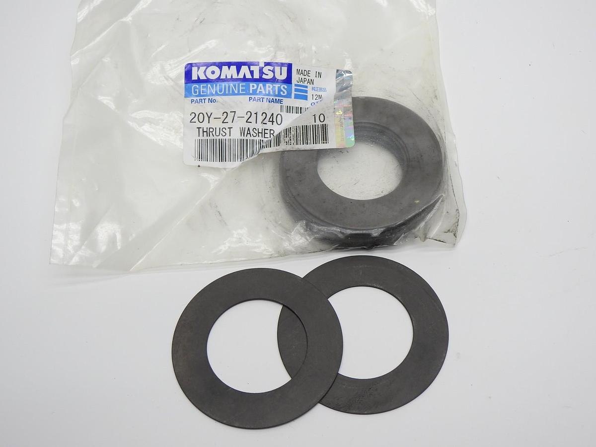GENUINE Komatsu 20Y-27-21240 Thrust Washer (12 PACK) - OEM NEW!
