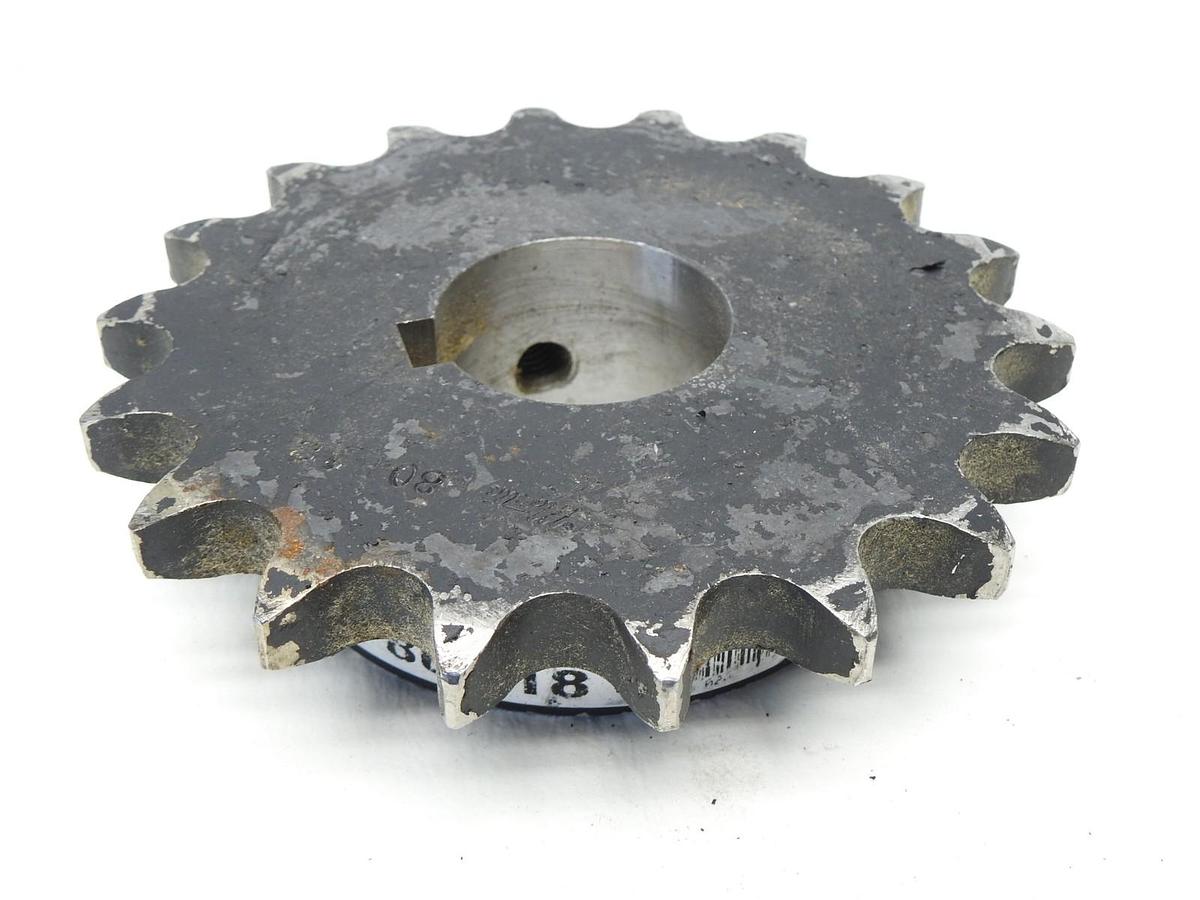 Martin 80B18 Roller Chain Sprocket 18 Teeth - NEW OLD STOCK