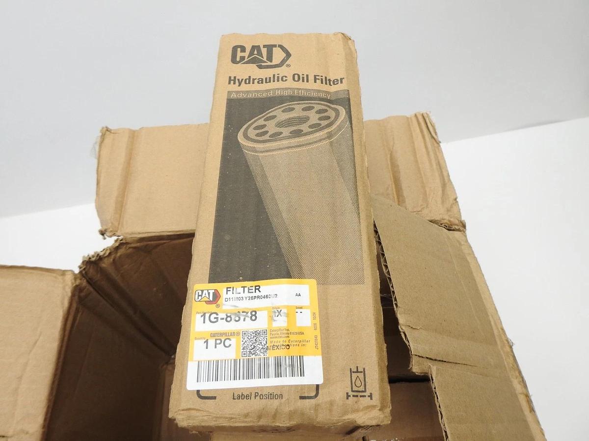 Box of 6 - GENUINE CAT 1G-8878 Hydraulic/Transmission Oil Filter OEM NEW!