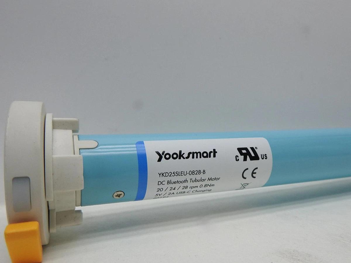 Yoolax Yooksmart Roller Blind DC Bluetooth Tubular Motor YKD25SLEU-0828 B NEW!
