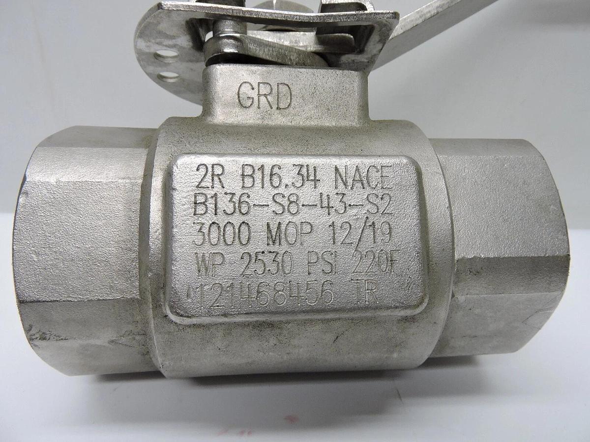 Cameron B136-S8-43-S2 Ball Valve B136S843S2 - NOB NEW!