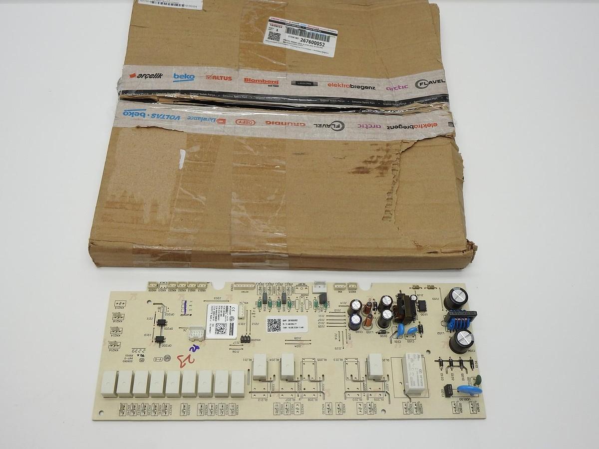 Beko 267600052 Mainboard Blomberg GENUINE OEM - NOB NEW!