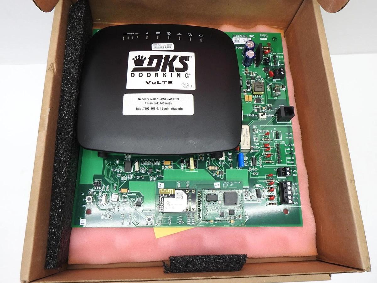 Lot of 3 Doorking DKS 1800-010 Telephone Entry System Expansion Board AS IS READ