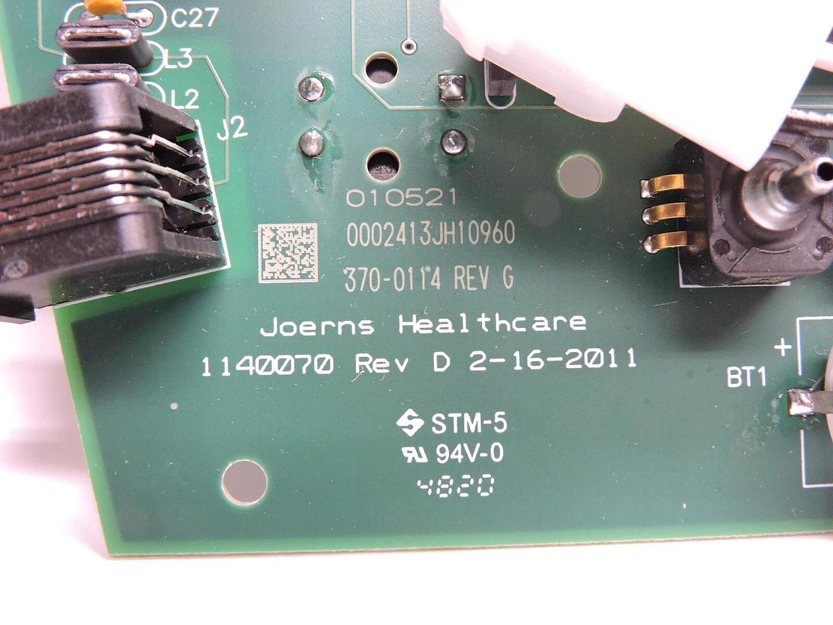 Joerns Healthcare 370-0114 PCB ASSEMBLY, 3G BARI LAL PROG. Circuit Board OEM NEW