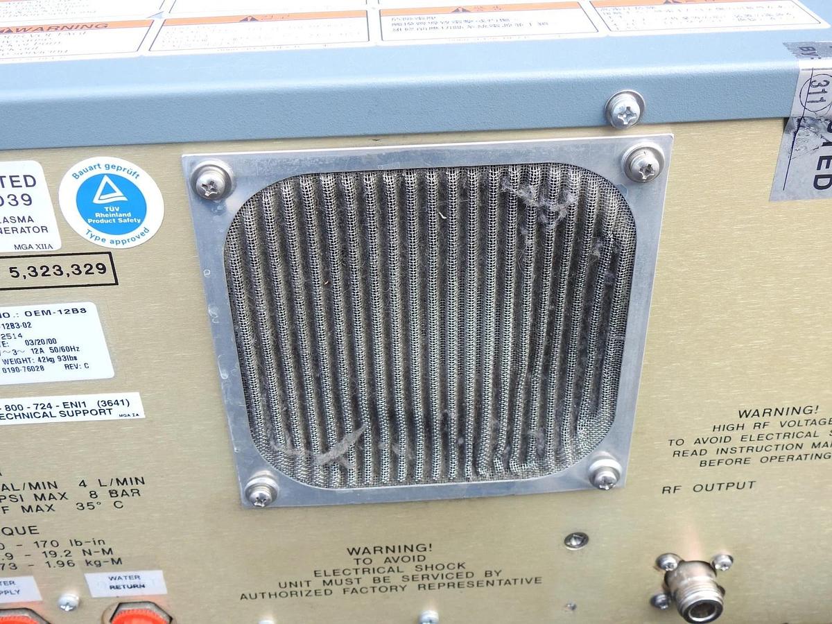 ENI OEM-12B3 RF Generator 3 Phase AMAT P/N: 0190-76028, OEM-12B3-02 ~NICE!~