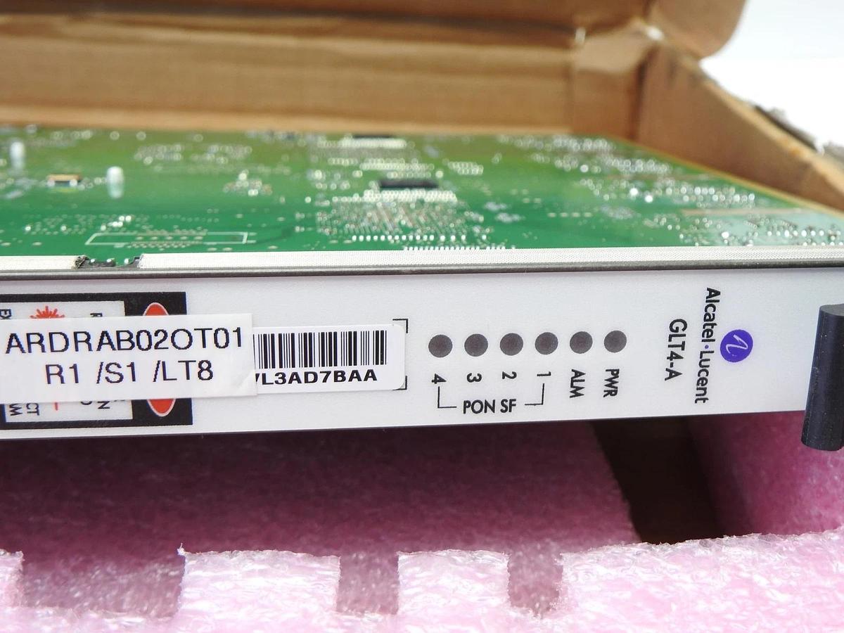 Alcatel Lucent 3FE51034ACAA Alcatel Glt-4 Obc Olt Gpon Line Processor - NOB NEW!