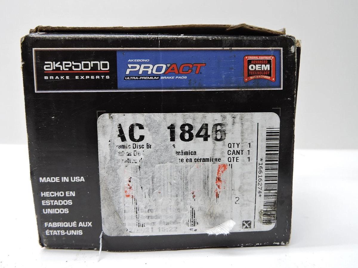 Disc Brake Pad Set-ProACT Ultra Premium Ceramic Pads Rear fits 2016 Mazda CX-5