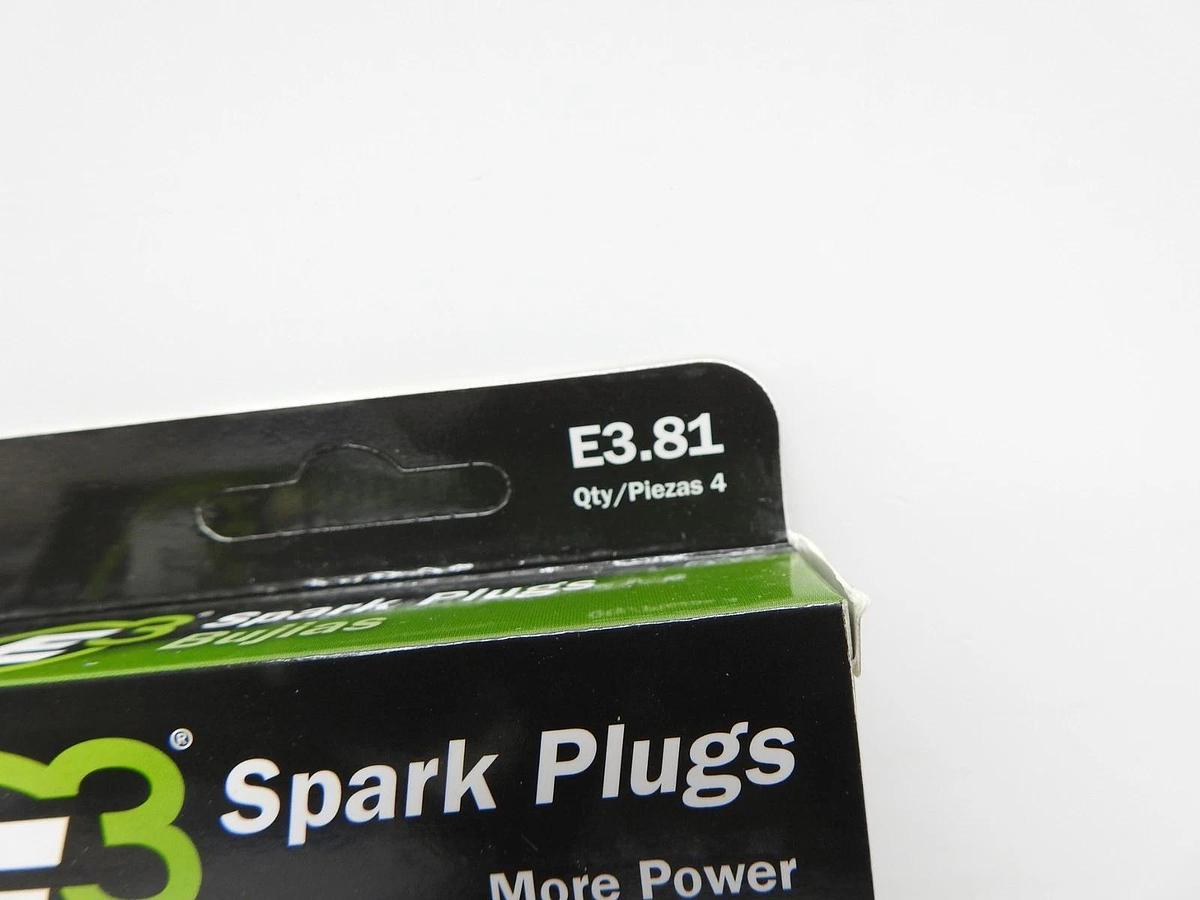 E3.81 E3 Premium Automotive Spark Plugs - 4 SPARK PLUGS - BRAND NEW IN BOX!!!
