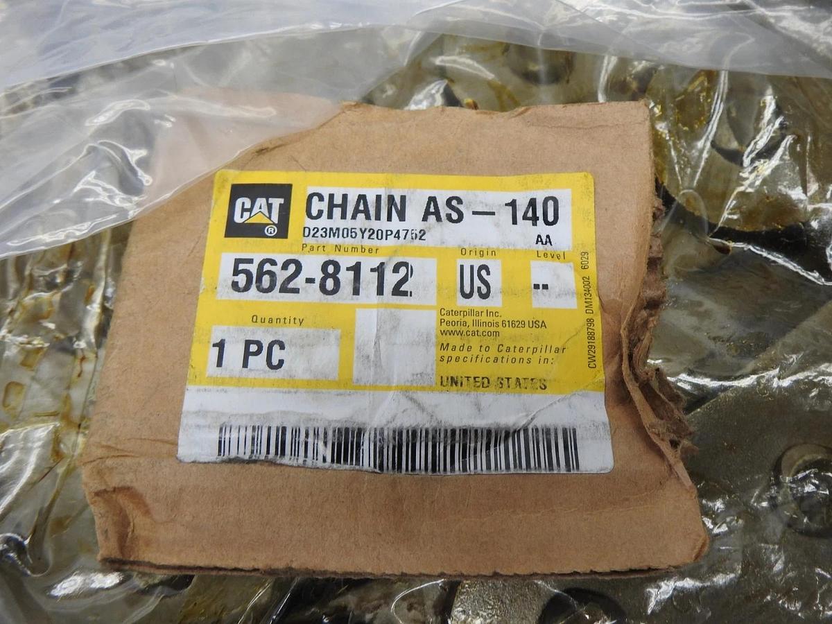 GENUINE CAT 562-8112 140S Roller 27 Links Drive Chain for Motor Grader 120M 2