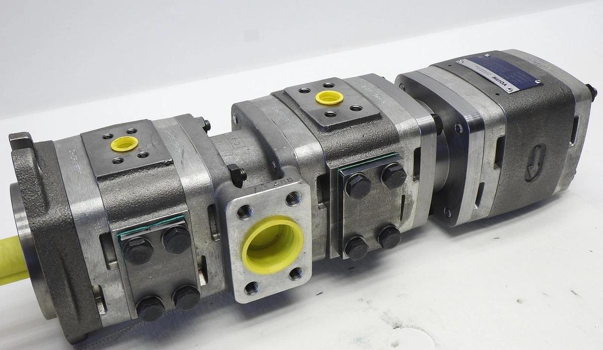 Voith 3-Section Hydraulic Gear Pump IPV4-16-171 H68.524010 IPV4-32 159.00730110