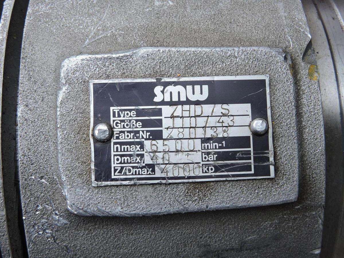 SMW ZHD-S Hydraulic Rotary Actuator Cylinder 110/43 280138 - USED NICE!