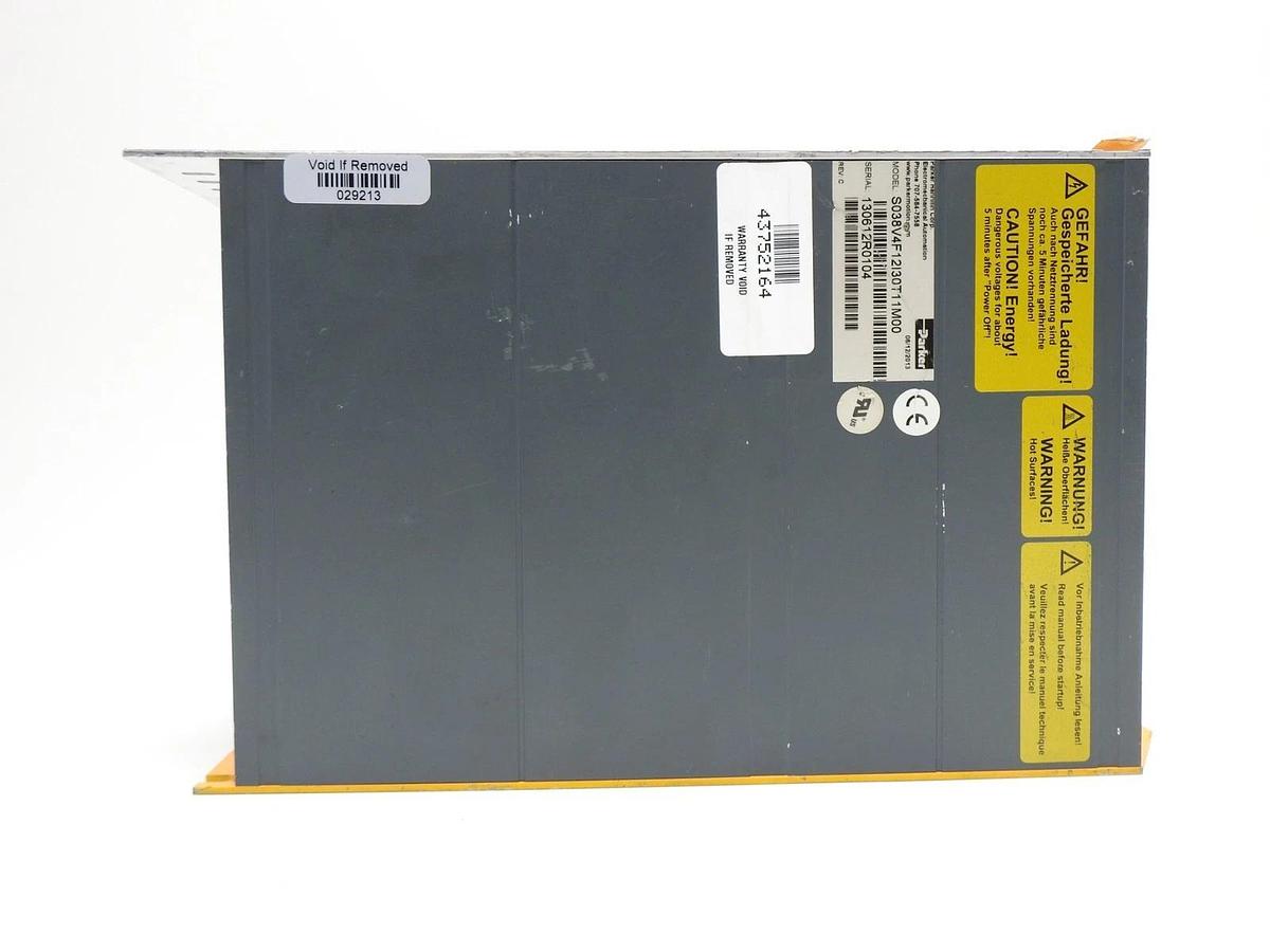 Parker COMPAX3 SERIES Servo Drive S038V4F12I30T11M00 Compumotor - USED NICE!