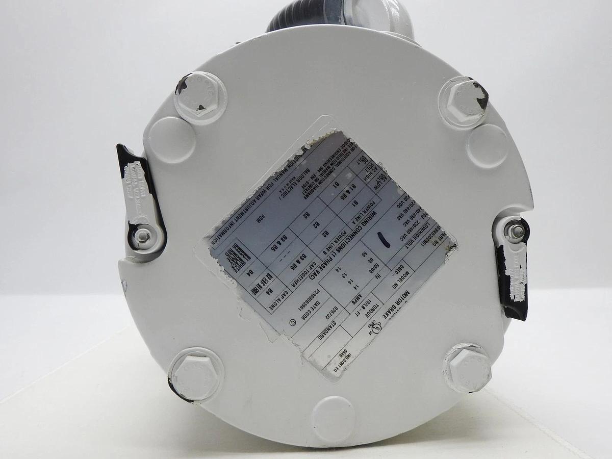 Baldor SuperE Washdown Motor 2HP, w/ 50BK0300B01 DBEC-10-MA-230 CLUTCH 031916