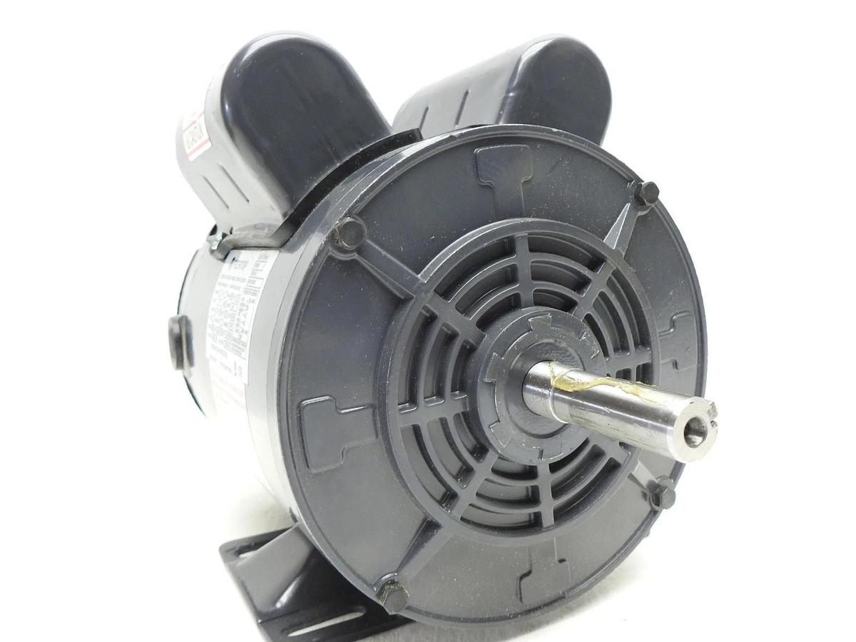 Techtop Single Phase Motor 1 HP, 3480 RPM, Frame 56, 8.44 Amps SLA 56 1Z2L NEW!