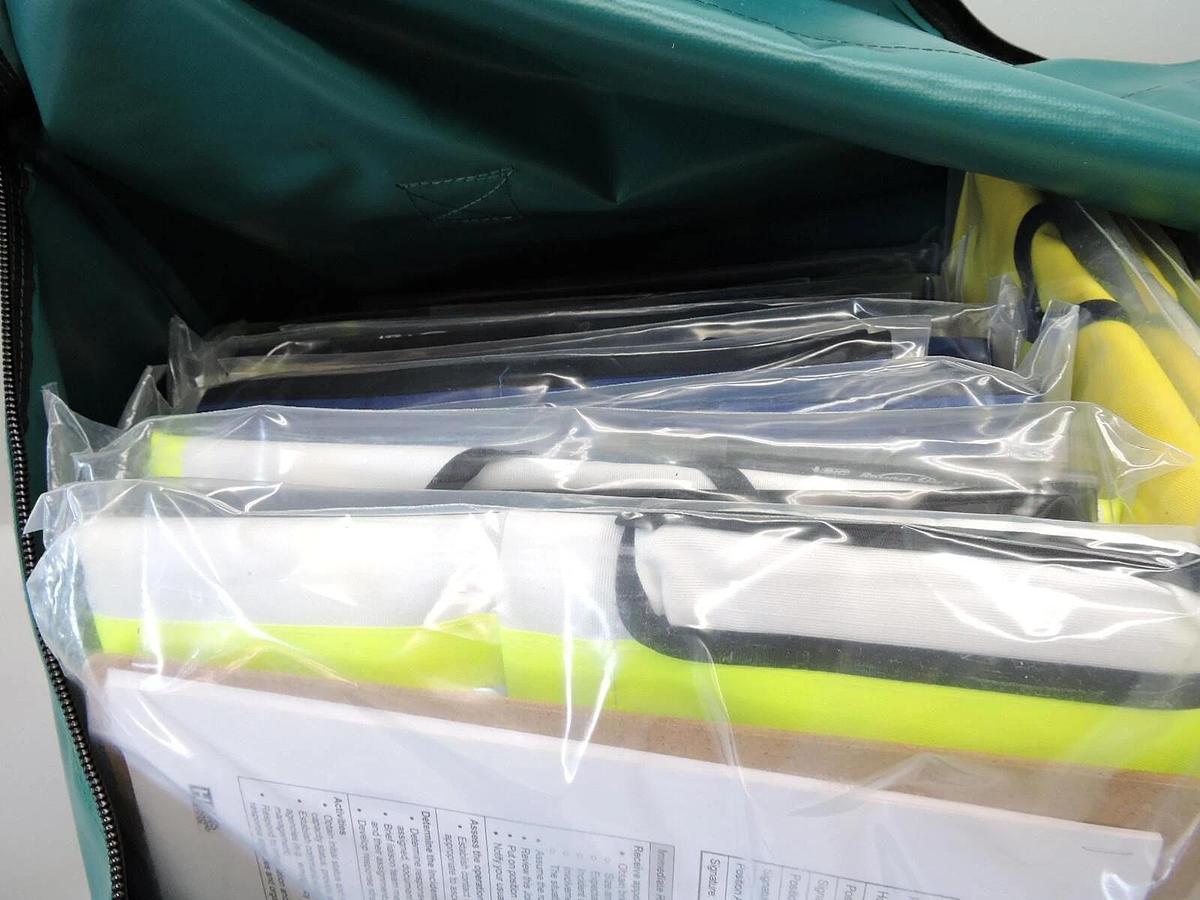 DMS 05312 Safety Vest Kit NIM/ ICS Medium Hospital Incident Command Vest Kit 26