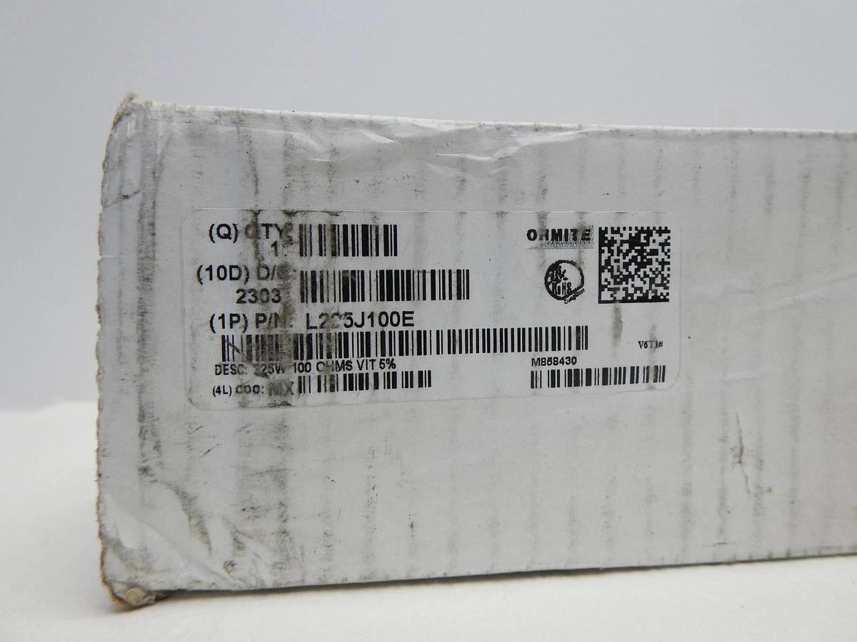 Ohmite L225J100E RESISTOR 100 OHM 225W - NOB NEW!