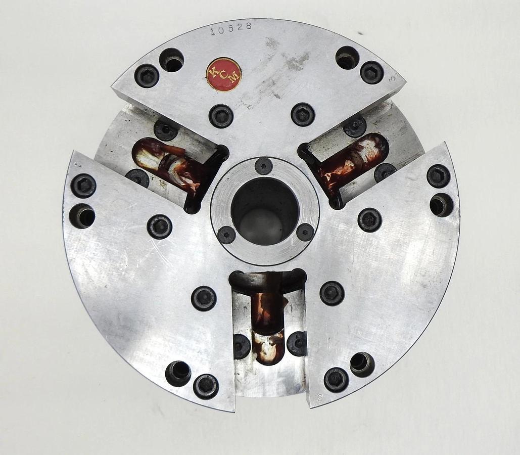 KCM 8" 3 Jaw Lathe Chuck - NICE!