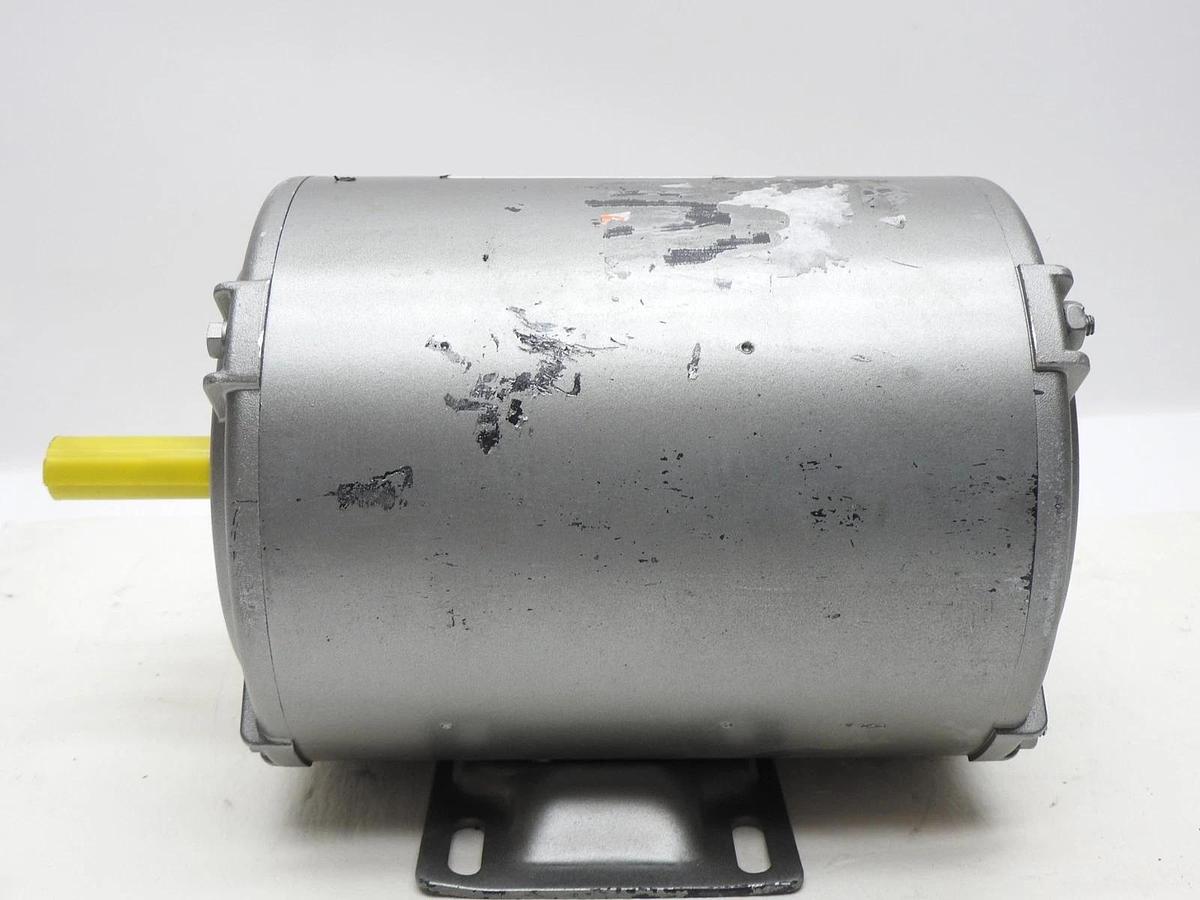 Waylead 1HP Motor A561M4A Fan Motor 3Ph, 56 Frame, 60Hz, 208-230/460 TEAO