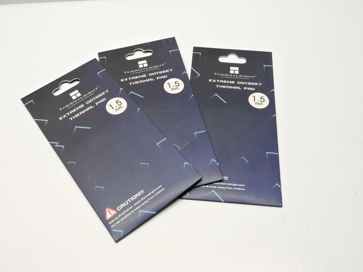 (3) Thermalright ODYSSEY Silicon Thermal Pad 12.8W/mK 85x45x1.5mm GPU PS4 XBOX