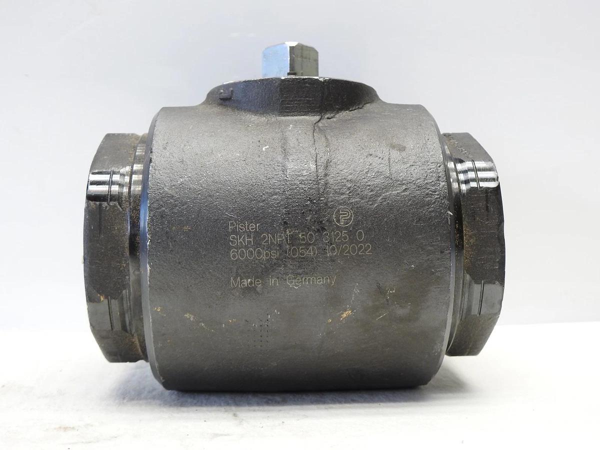 Pister SKH 2NPI 50 3125 0 6000 Psi Ball Valve - NOB NEW!