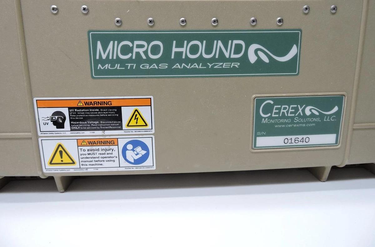 CEREX MICRO HOUND MULTI-GAS ANALYZER *Continuous ppb Level, UV-DOAS Analyzer