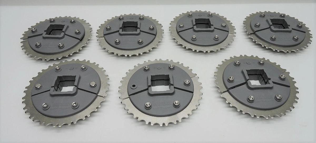 (Lot of 7) - Intralox Sprocket 1.5 40 D9CVE7-1 S24 - NEW