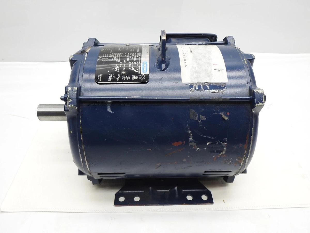 Leeson Marathon Globetrotter GT0013A 184TTDBD6026 5HP Electric Motor NEW CRACKED