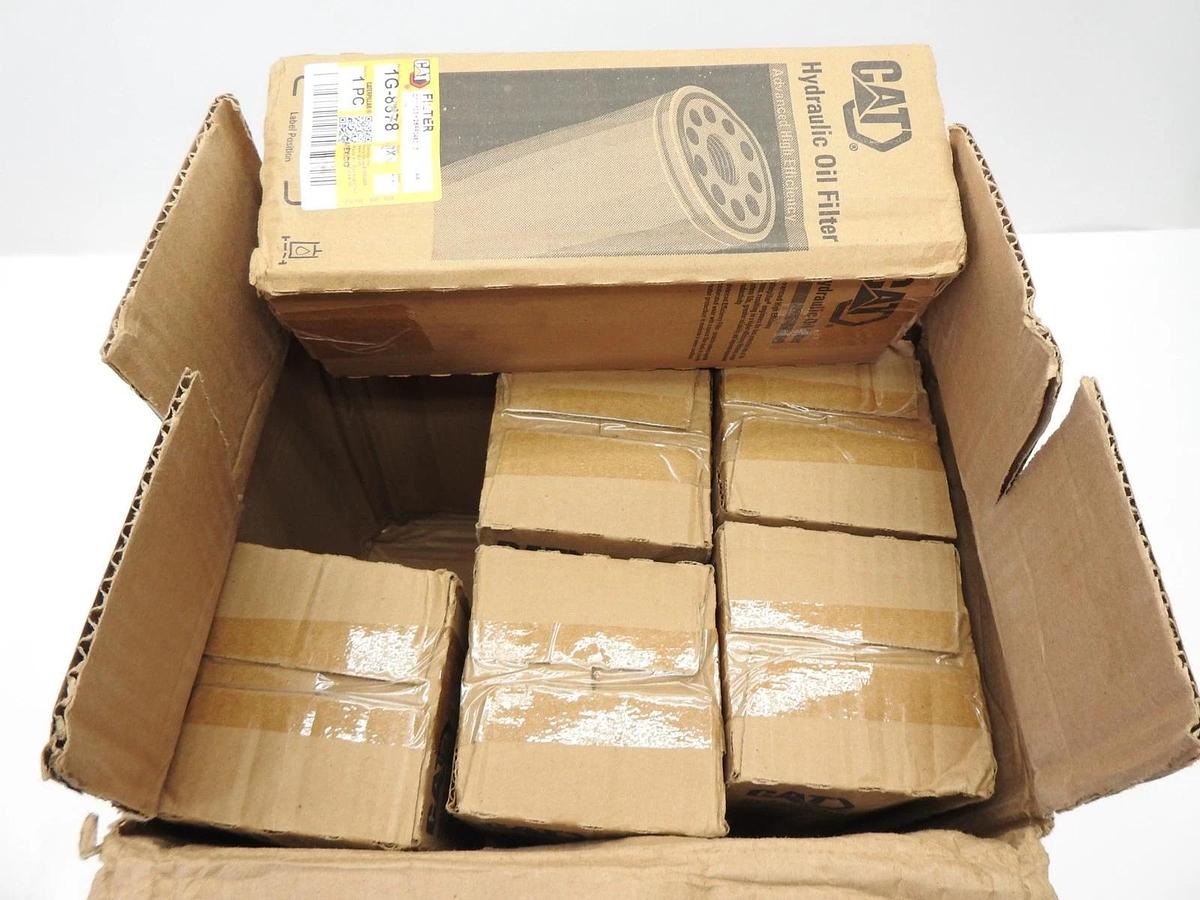 Box of 6 - GENUINE CAT 1G-8878 Hydraulic/Transmission Oil Filter OEM NEW!