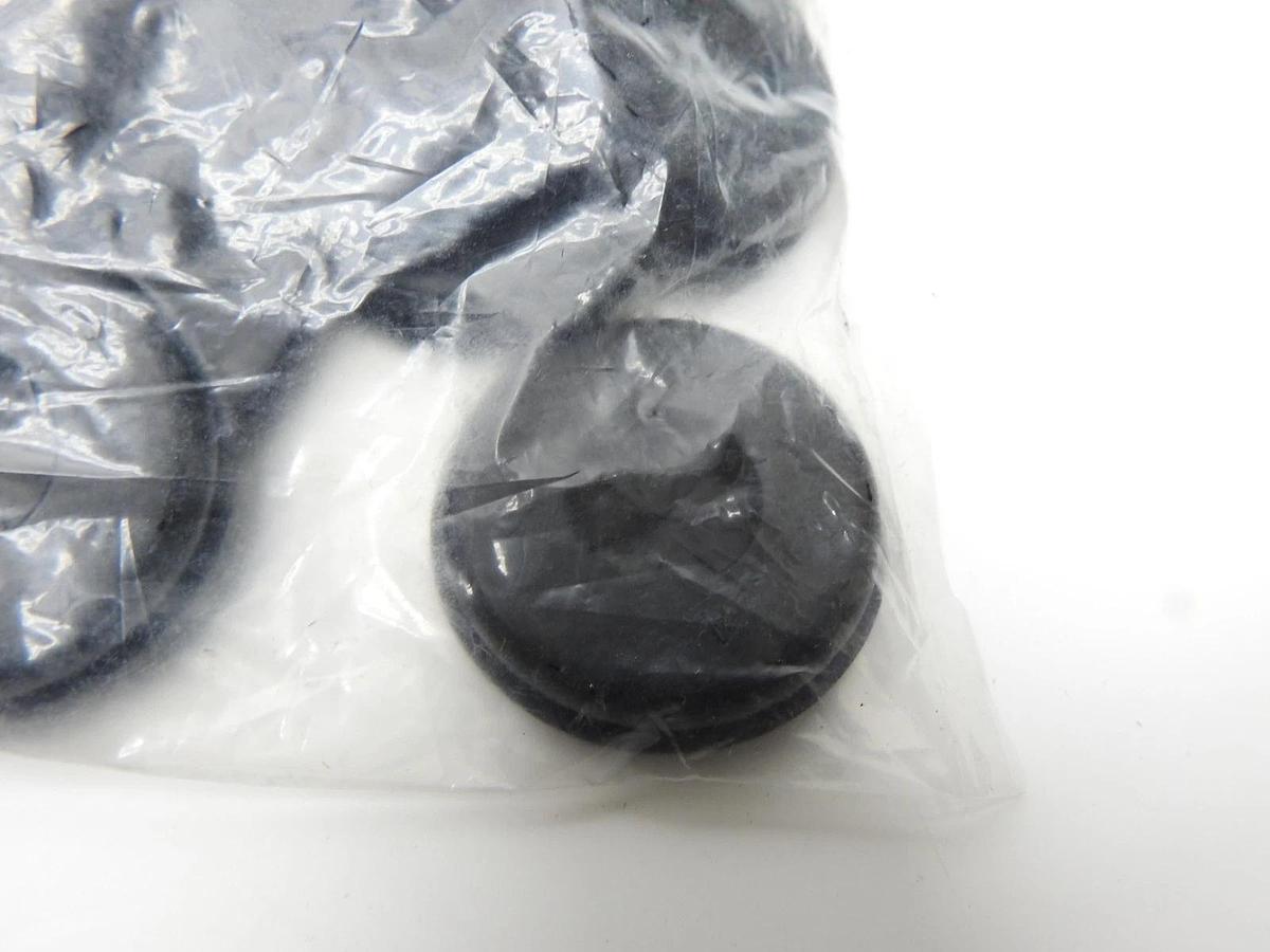 Imperial 90463-4 Black Universal, Rubber, Full Closed Face; Glad Hand Seal -x100