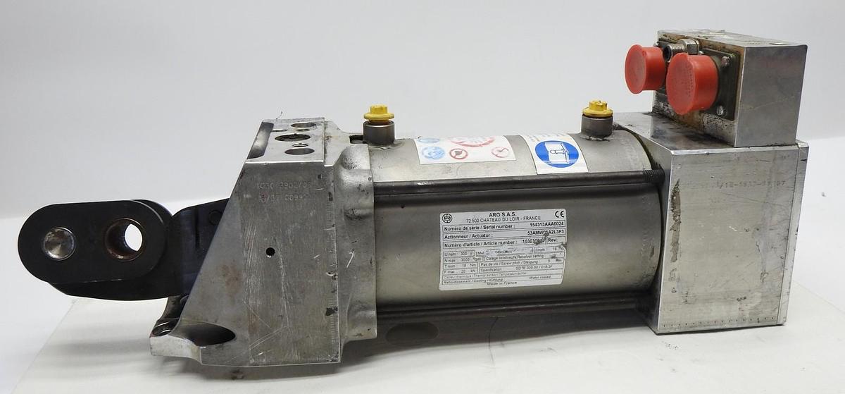 ARO S.A.S Actuator 300V, 3000 RPM, 18 NM, 20Kn Water Cooled 53AMW05A2L3F3