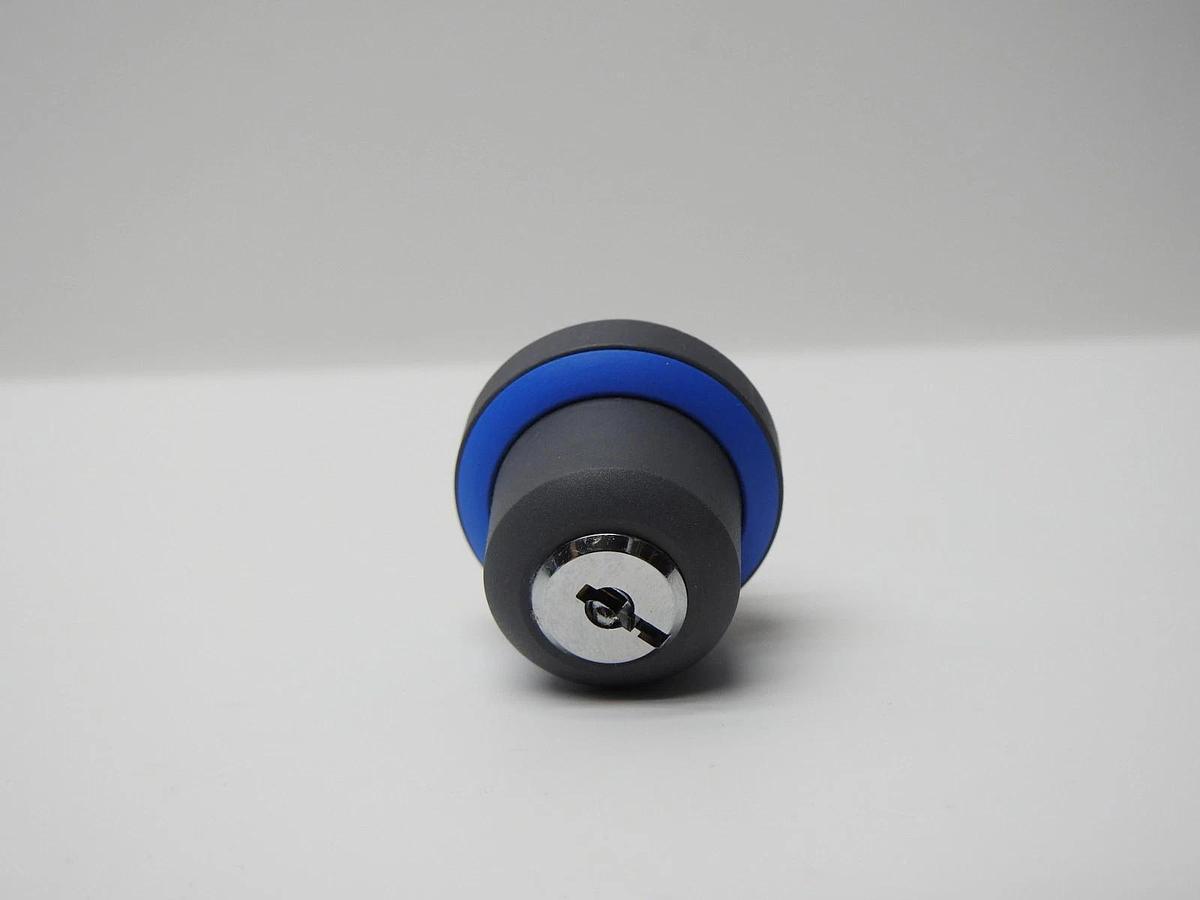 RAFI 9.30.255.015/0600 Keyswitch Actuator RAFIX 22 FS Blue Ring (No key) NEW
