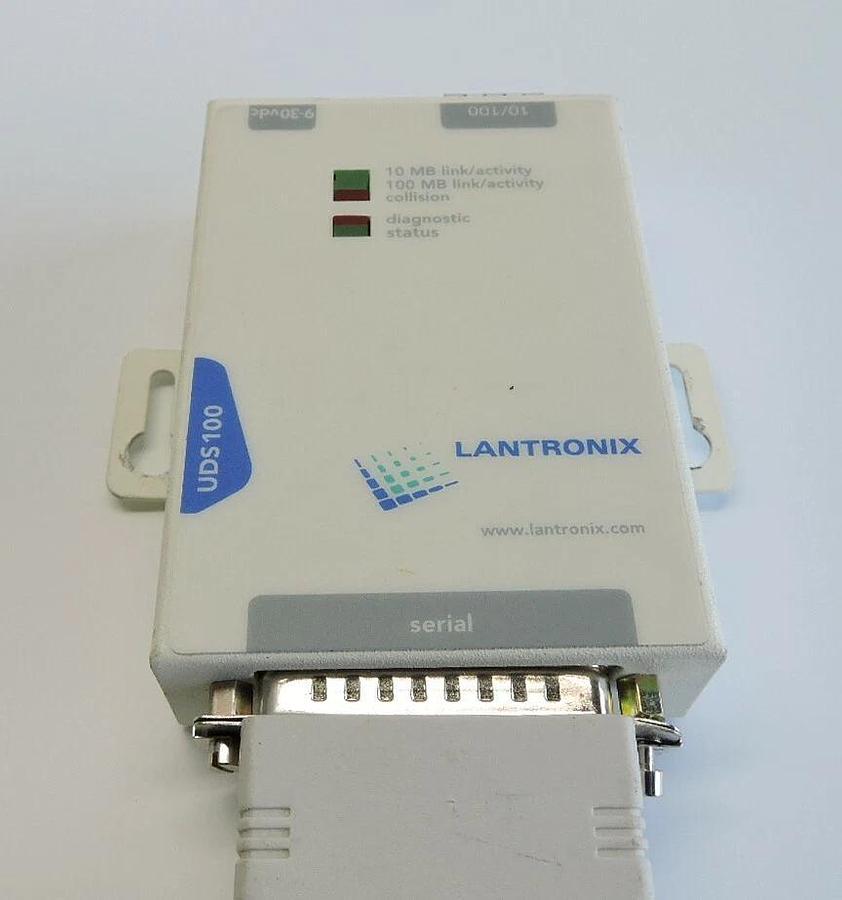 Lantronix UDS100-01 UDS Device Server Serial To Ethernet Connector - NICE!