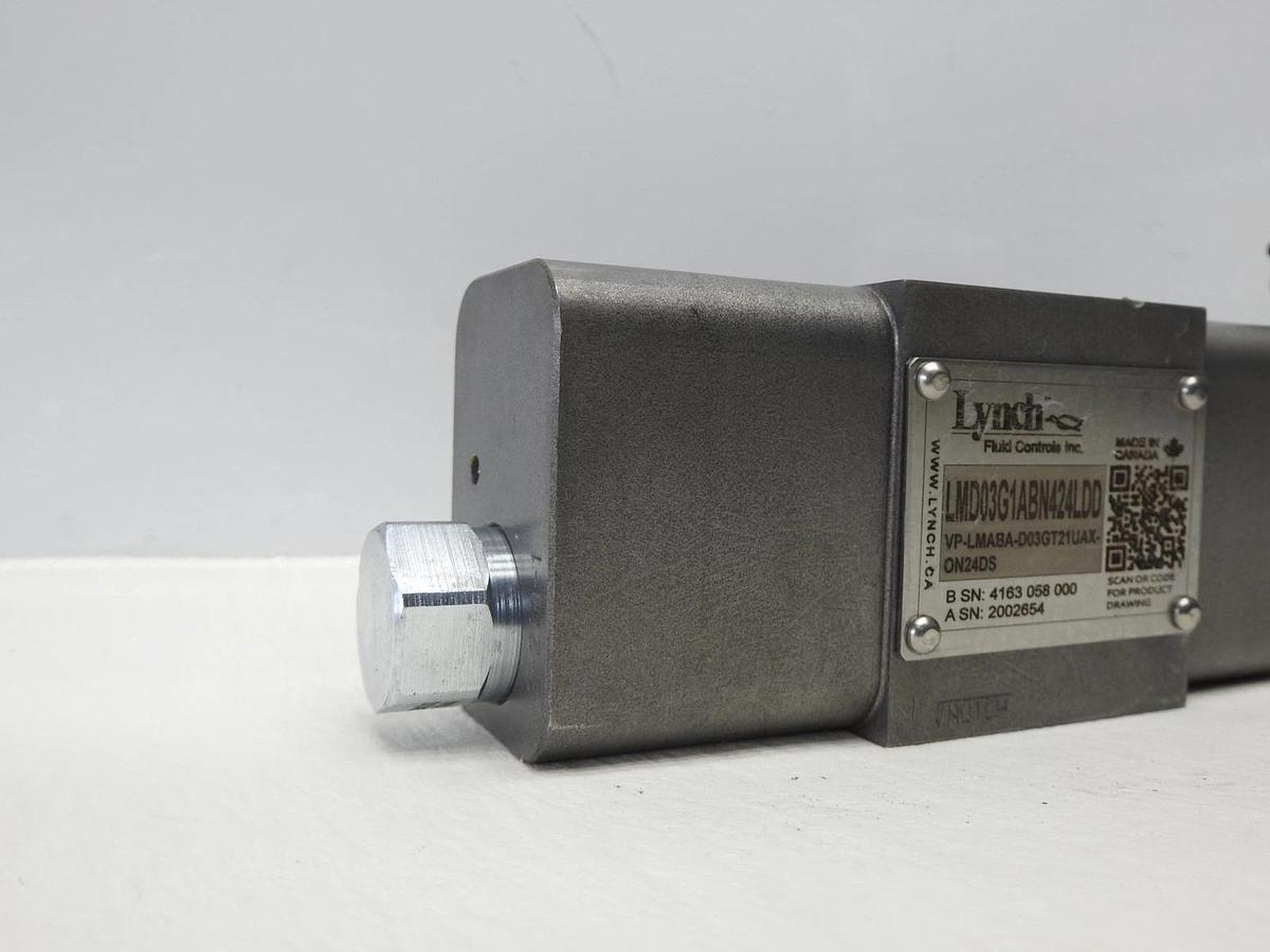 Lynch Fluid Controls LMD03G1ABN424LDD, VP-LMABA-D03GT21UAX-ON24DS - NEW