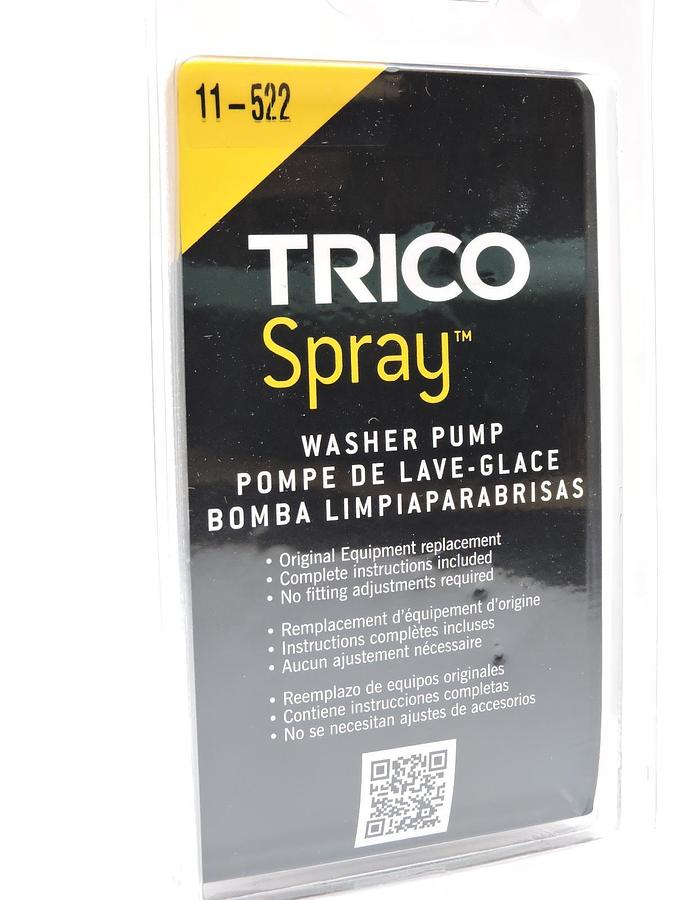 TRICO Spray Windshield Washer Pump (11-522) | Fits Ford Lincoln Mercury | Aftermarket Branded | 11522