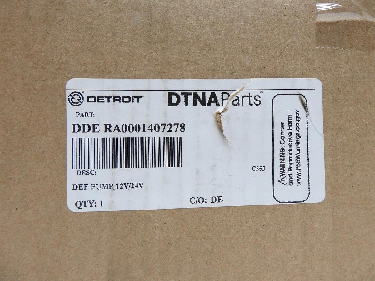 OEM Detroit Diesel RA0001407278 Def Pump Freightliner Wester Star Cascadia REMAN
