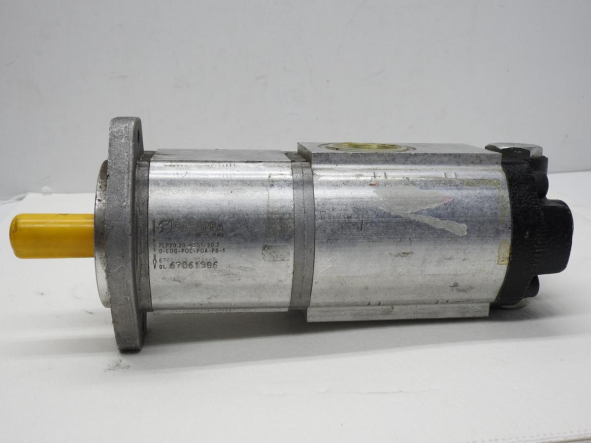 Casappa PLP20.20-49S1/20.2 Hydraulic Tandem Gear Pump PLP20.20 - NOB NEW!