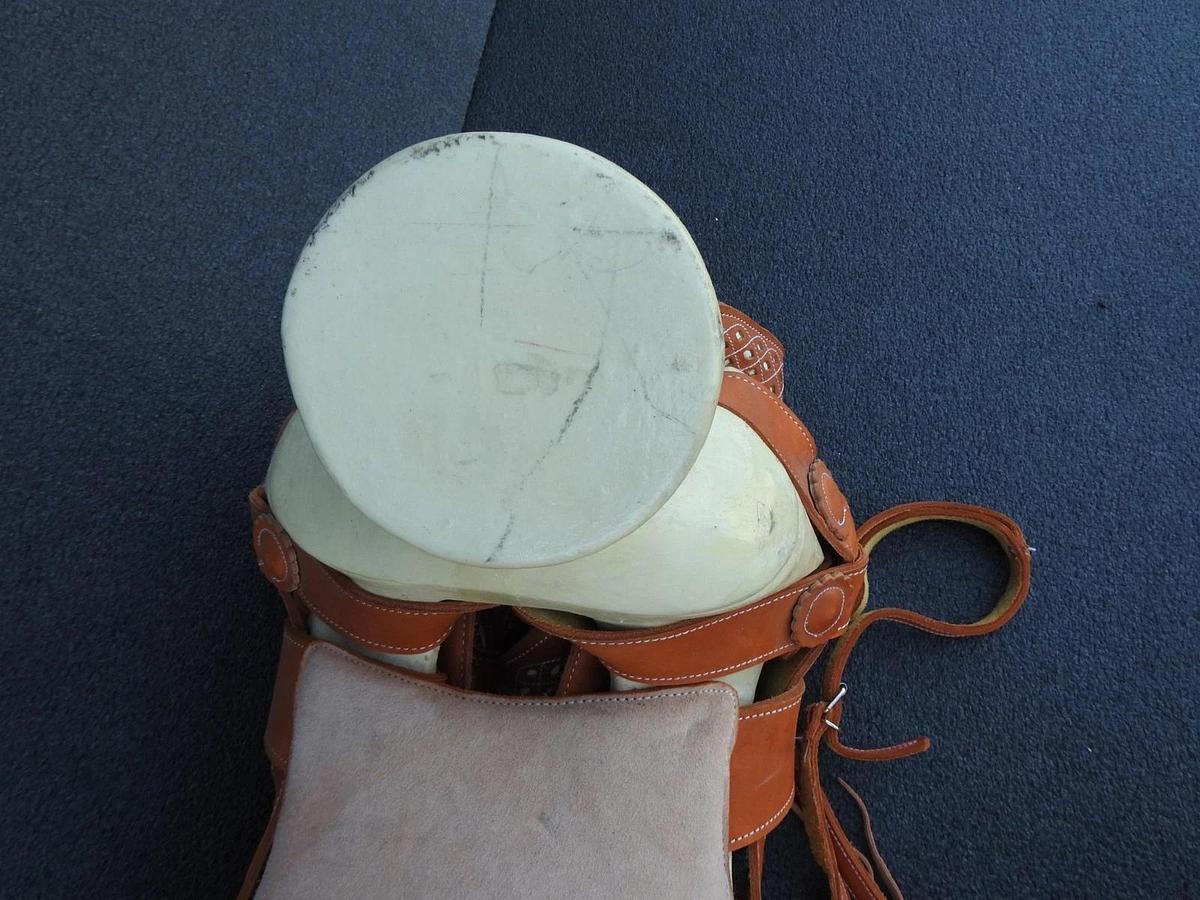 Mexican Charreria Riding Leather Saddle (Montura Charra) Mexican Horse Saddle
