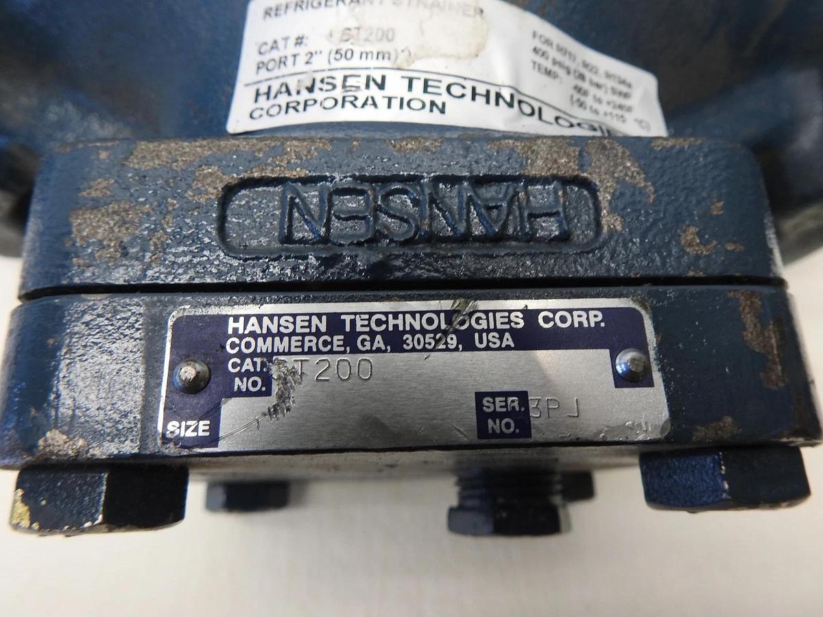 Hansen ST200 Refrigerant Strainer Close Coupled 2", 60 Mesh - NOB NEW!