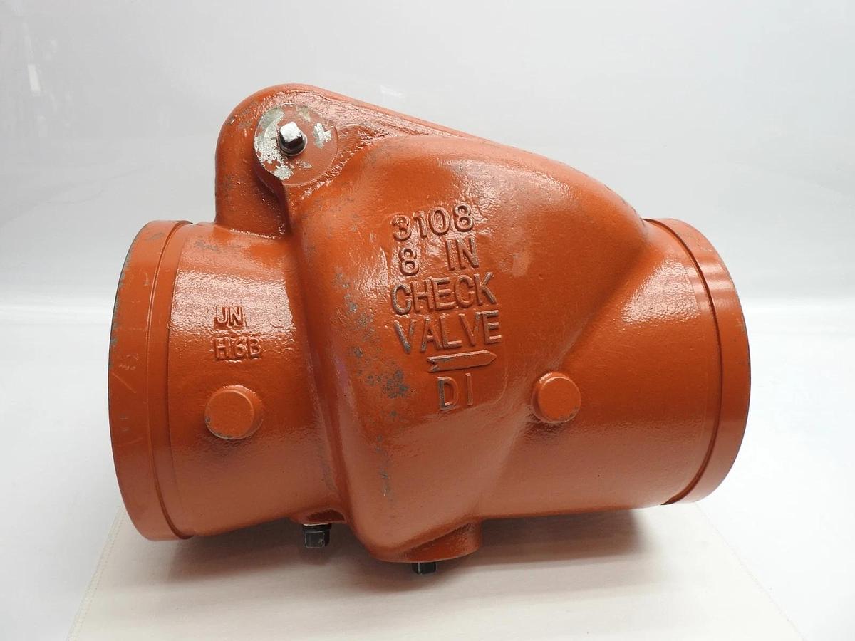 Gruvlok 8" Check Valve Series 78FP, 300 PSI 7800 Check Valve ANVIL - NEW!
