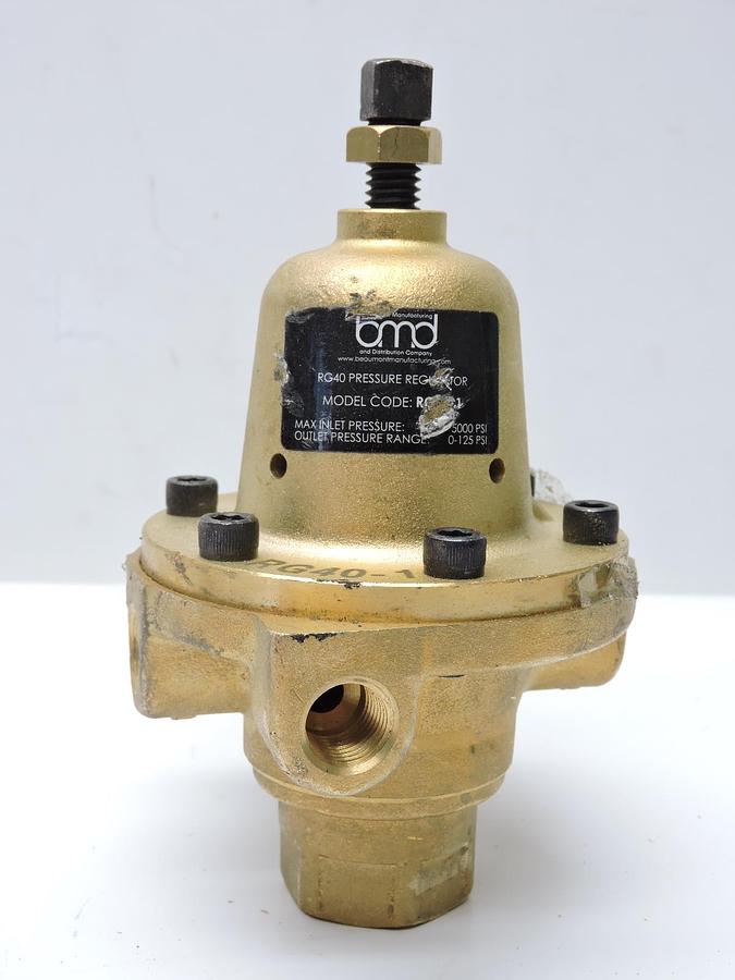 BMD RG40 PRESSURE REGULATOR RG40-1 - BULK NEW!