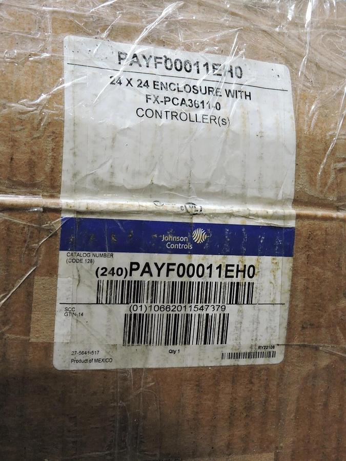 Johnson Controls PAYF00011EH0 FX-PCG/FX-PCX Control Panel Assy FX-PCA3611-0 -NEW