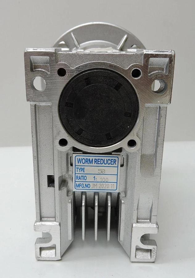 Worm Reducer Type 50, Ratio 1:100 - NEW